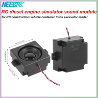 RC Diesel Engine Simulation Sound Module 3.6-8V 5W Horn Speaker for RC Construction Vehicle Container Truck Excavator Car Model