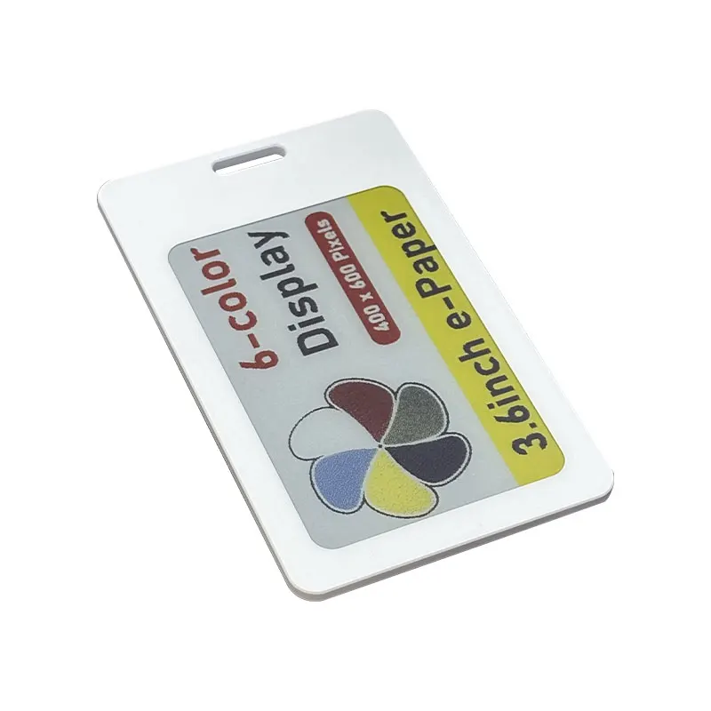 Holyiot 6-kolorowy elektroniczny wyświetlacz cenowy ESL 180 °   Ekran E-ink z regulowanym kątem widzenia, obsługa ładowania Qi, Bluetooth, niski pobór mocy, E-Paper — zdjęcie produktu 2