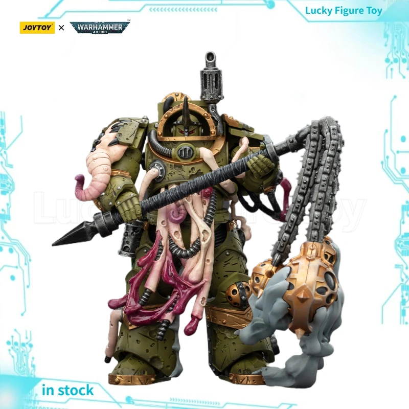 

【В наличии】JOYTOY 1/18 Фигурка Warhammer 40K Death Guard Blightlord Terminator 2 со вкусом коррупции Модель игрушки