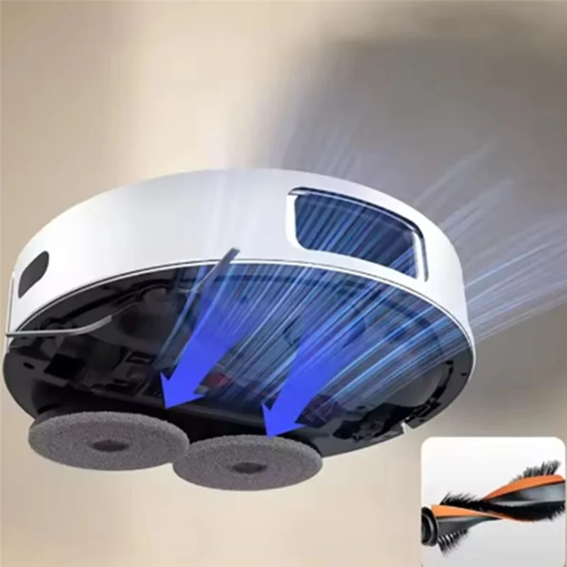 UNCL لـ JONR P20 PRO & لـ JONR T5 PRO جهاز آلي لتنظيف الأتربة - مجموعة بديلة مكونة من 32 قطعة تتميز بفرشاة جانبية رئيسية وقماش ممسحة وغبار B