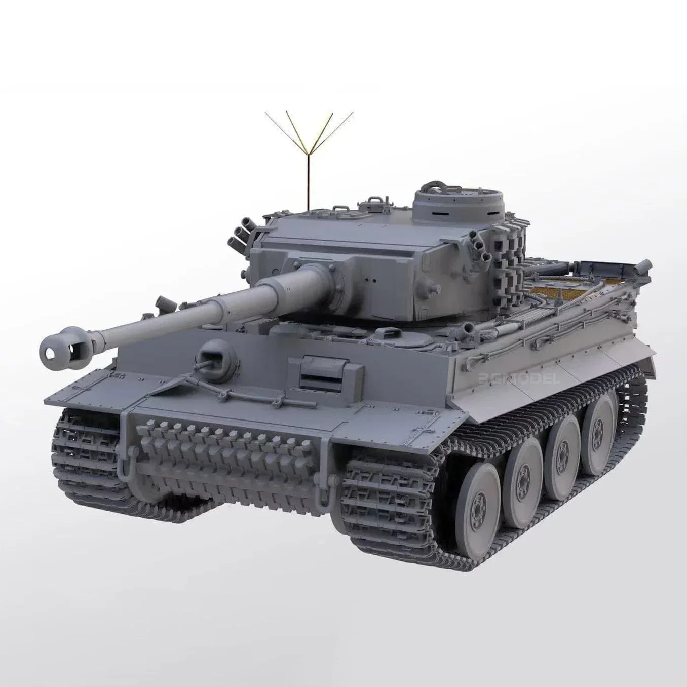 

Ustar NO-004 Тяжелый танк Tiger I в масштабе 1/48 (почтой тип) в сборе, пластиковая модель — для военной модели, коллекции для хобби и DIY