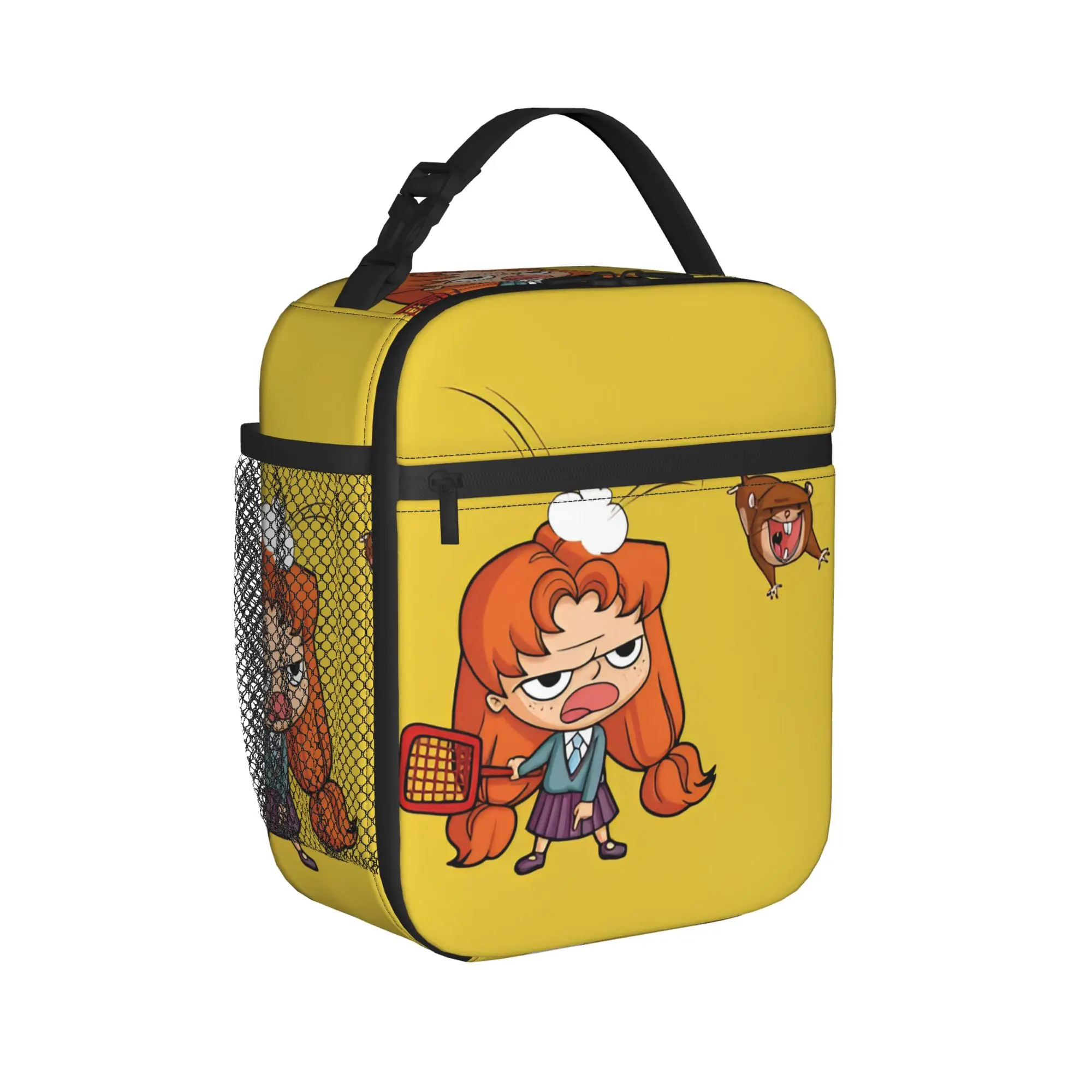 Mortelles Adeles  Merch Insulated Lunch Bag For School Office  Food Storage Bag Portable Cooler Thermal Lunch Boxes
