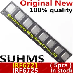 (5piece) 100% New IRF6721 IRF6725 IR6721 IR6725 IRF6721STRPBF IRF6725MTRPBF Chipset