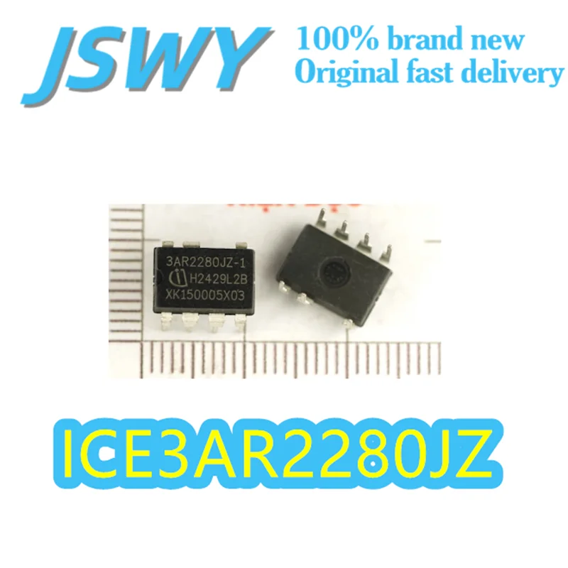 

(10/50 pieces) ICE3AR2280JZ Silk Print 3AR2280JZ DIP-7 PWM Controller IC Original Power Management Chip Electronics