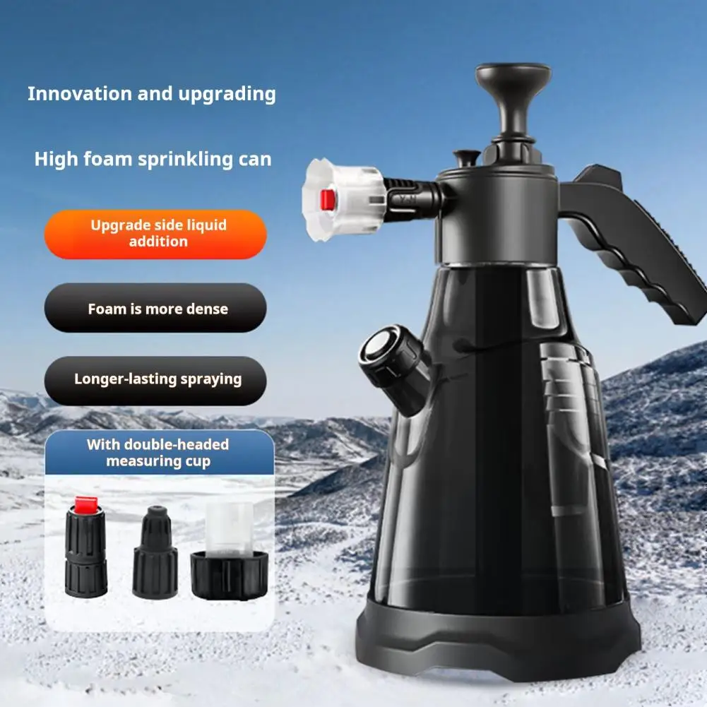 2L Car Wash Foam Sprayer Large Capacity Leak Resistant Handheld Versatile Car Foam Soap Sprayer Versatile Cleaning Tool