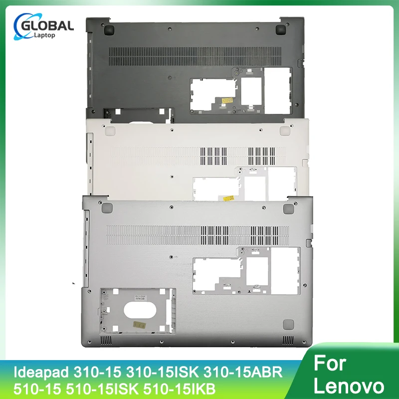 Tampa nova do portátil para Lenovo ideapad 510-15 510-15ISK 510-15IKB 310-15 310-15ISK 310-15ABR Tampa inferior da caixa inferior AP10T000C00