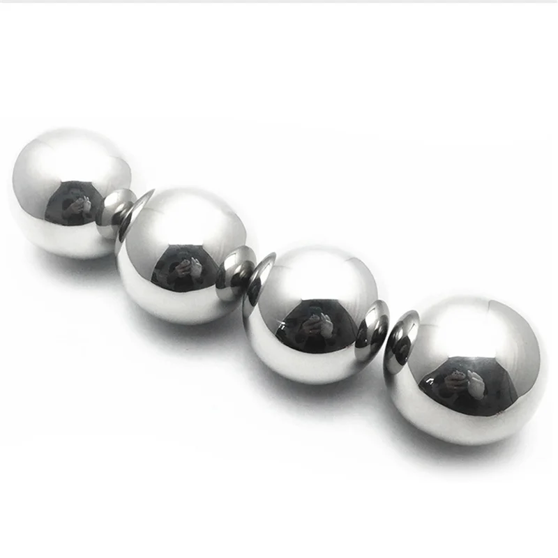 ABNL Stainless Steel Ice Hockey (Diameter 25Mm) Ice Hockey Metal Ice Bar Ice Cream Stone