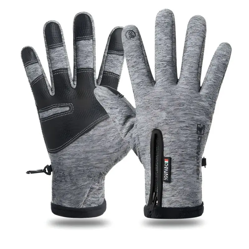 

Winter Waterproof Ski Gloves Men Women, Snow Warm Cycling Gloves Cold Weather, Driving Biking Running