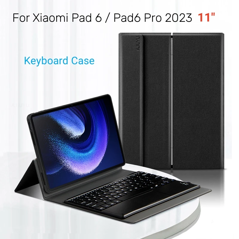 For Xiaomi Pad 6 Case 11 inch Split Removable Keyboard Cover for Xiaomi Mi Pad 6 Pad6 Pro 2023 Funda Russian Keyboard Case