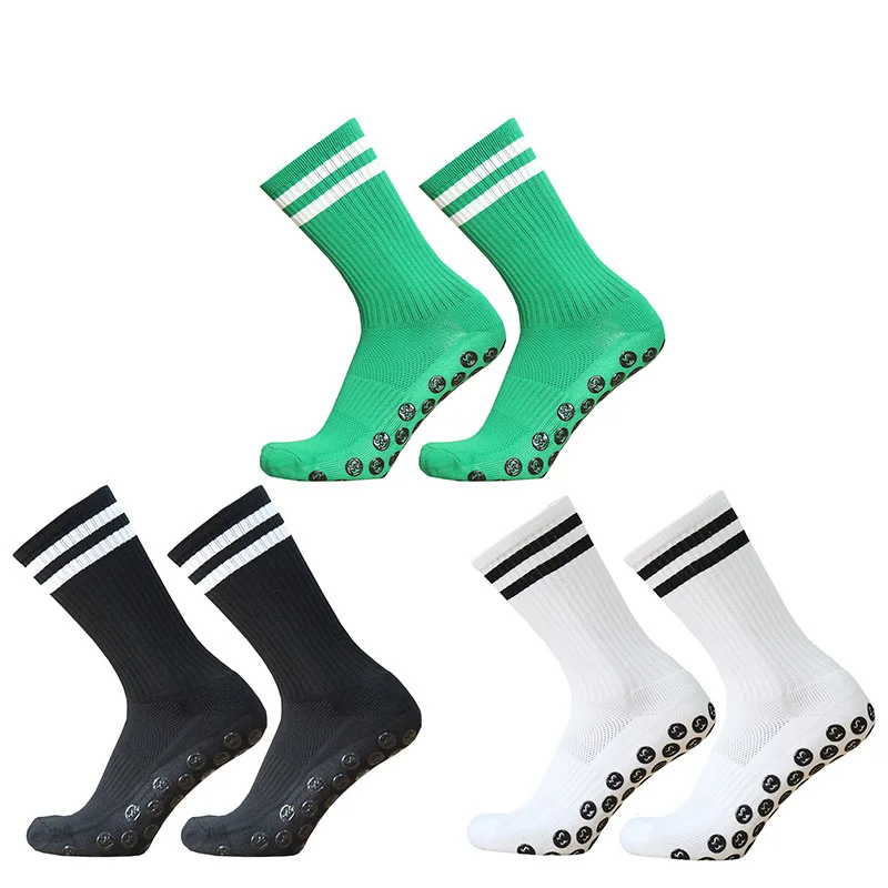 

socks Soccer FS Striped Socks Football Grip Silicone Anti Slip Men Women Sports calcetas antideslizantes de futbol