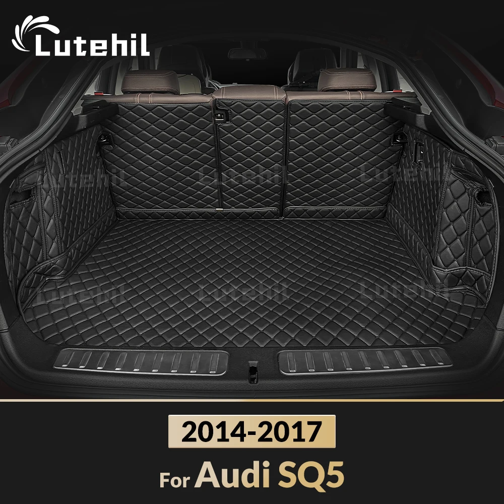 

Полноразмерный коврик для багажника для Audi SQ5 2014 2015 2016 2017, автомобильный коврик для багажника luтехil, Накладка для багажника, подкладка для груза, аксессуары для интерьера