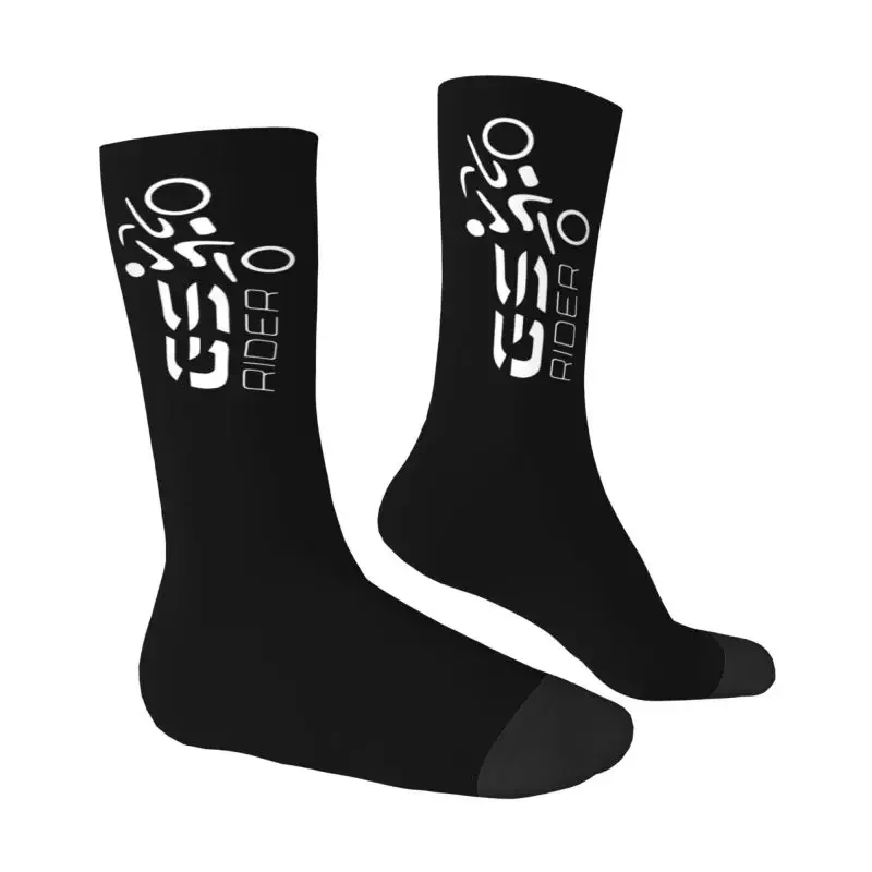 Cool Motorcycle Enduro GS Socks Women Men Warm 3D Printing Motorrad Biker Adventure Basketball Sports Socks