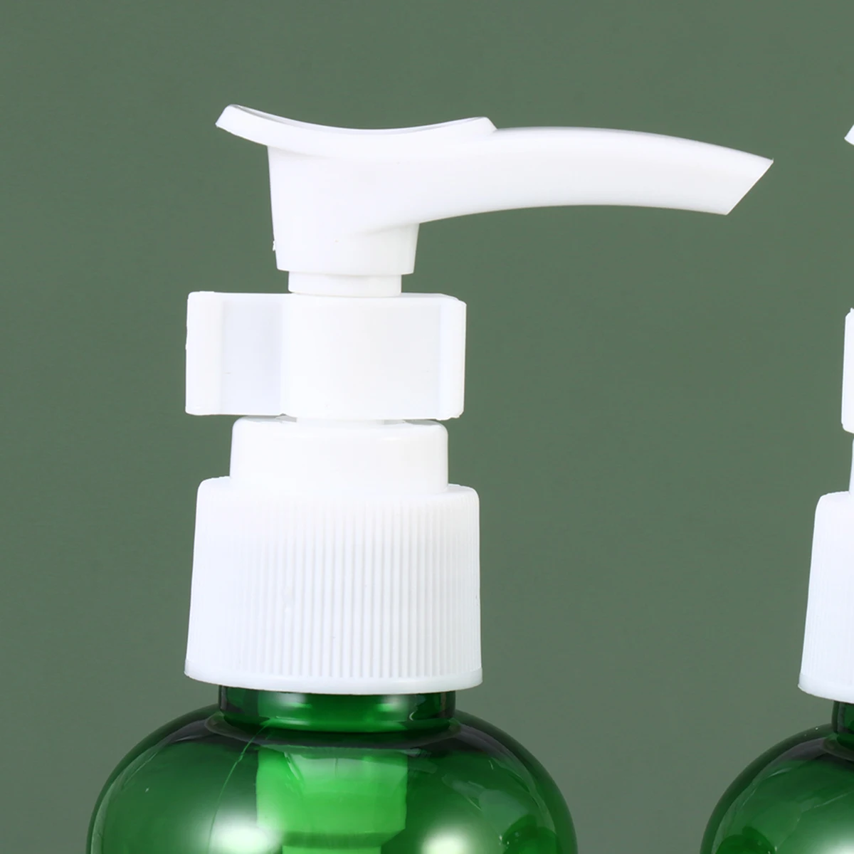 

10 pcs 100Ml Eco-Friendly Lightweight Pump Bottles Leak-Proof Shampoo Dispenser Lotion Liquid Travel Bottle Green For Camping