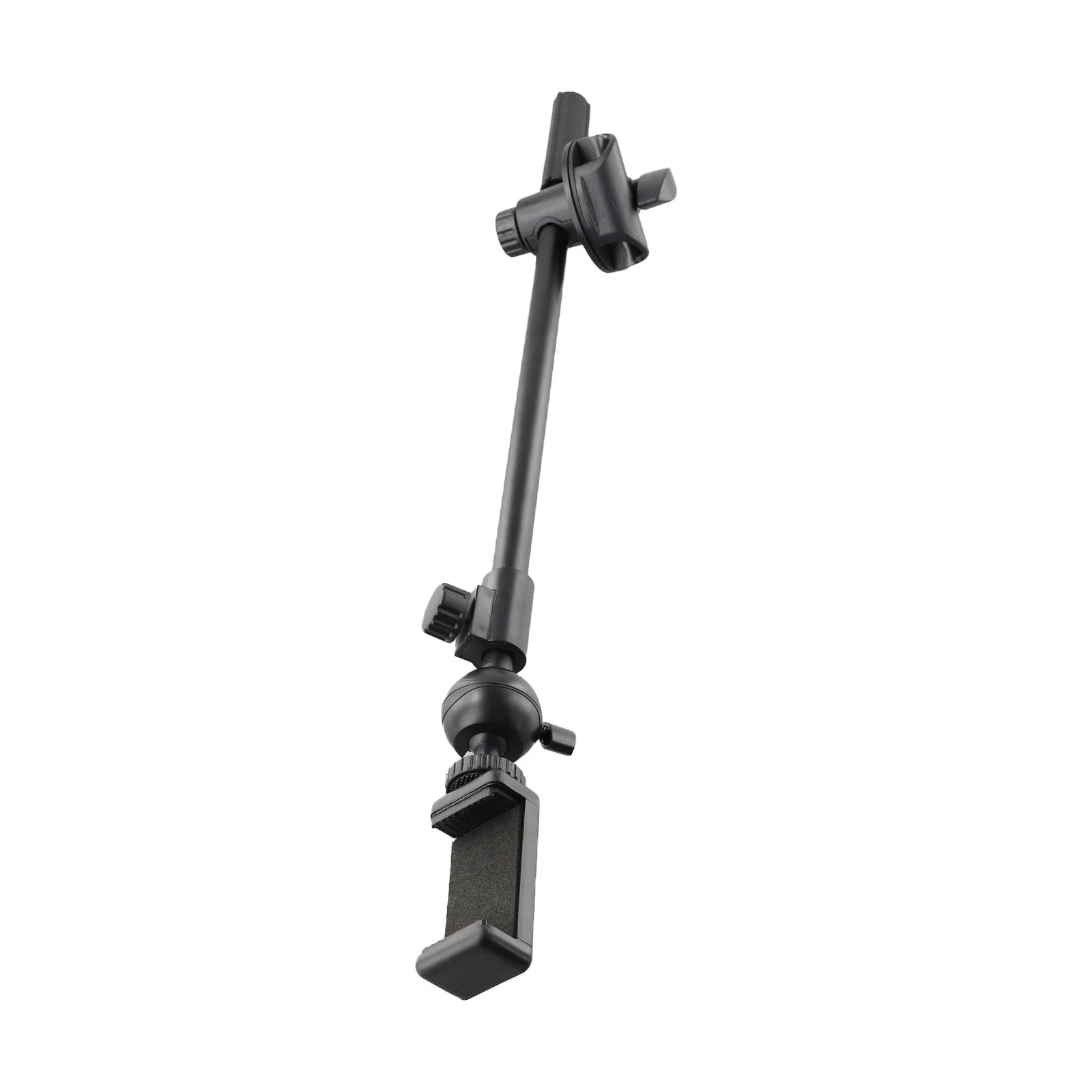 Bracket Microphone Stand Black Extension Holder Reliability Rotating Clip Mic Portable Wide Compatibility 55CM