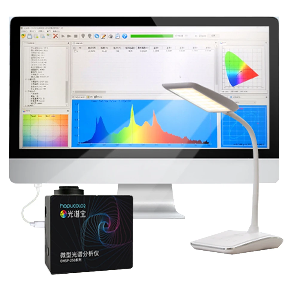 

OHSP250UVS 200nm-450nm Spectrometer UV Test Light UV Intensity Meter