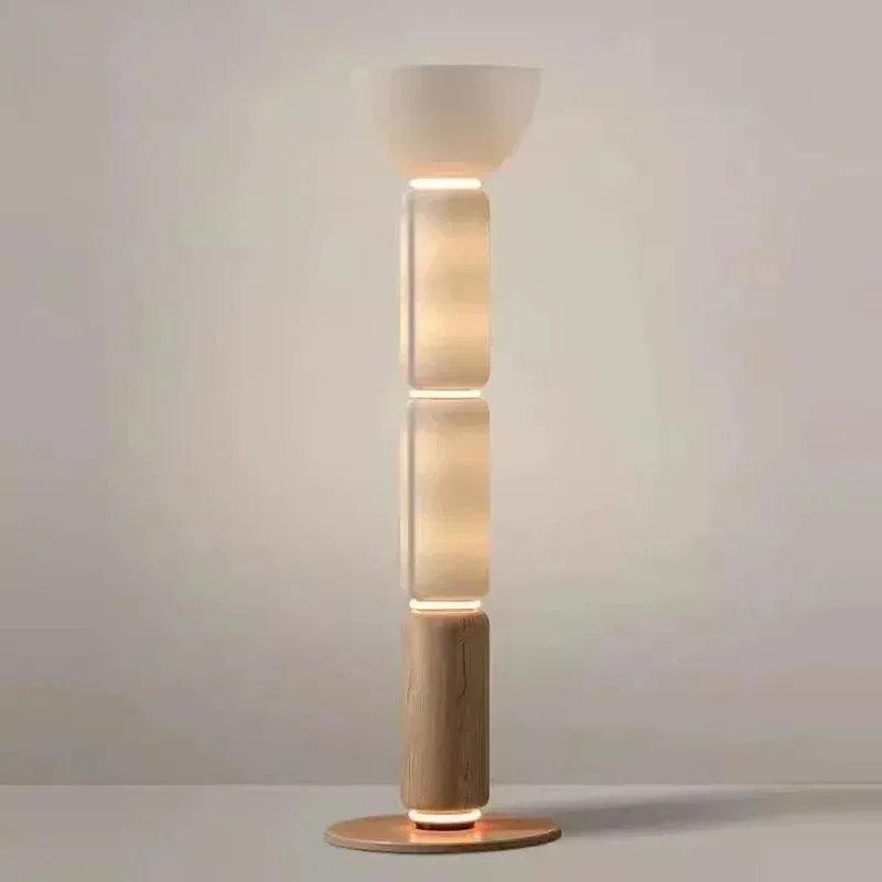 الشمال الحديثة الأبيض الزجاج مصباح أرضي التصميم الإيطالي غرفة المعيشة غرفة نوم قاعة المعارض مصباح أرضي LED