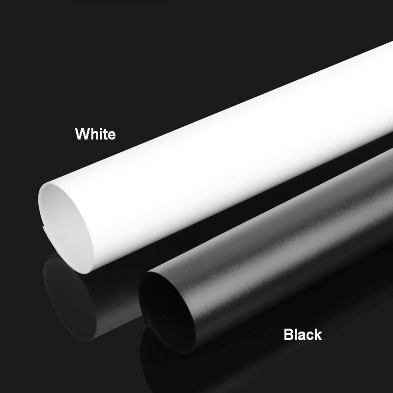 لوح من مادة البولي بروبيلين أبيض/أسود لوح بلاستيك PP متجمد 100x200 210x297 200x300 300x300 مللي متر سميك 0.3/0.4/0.5/0.6/0.8/1/1.5/2 مللي متر #3