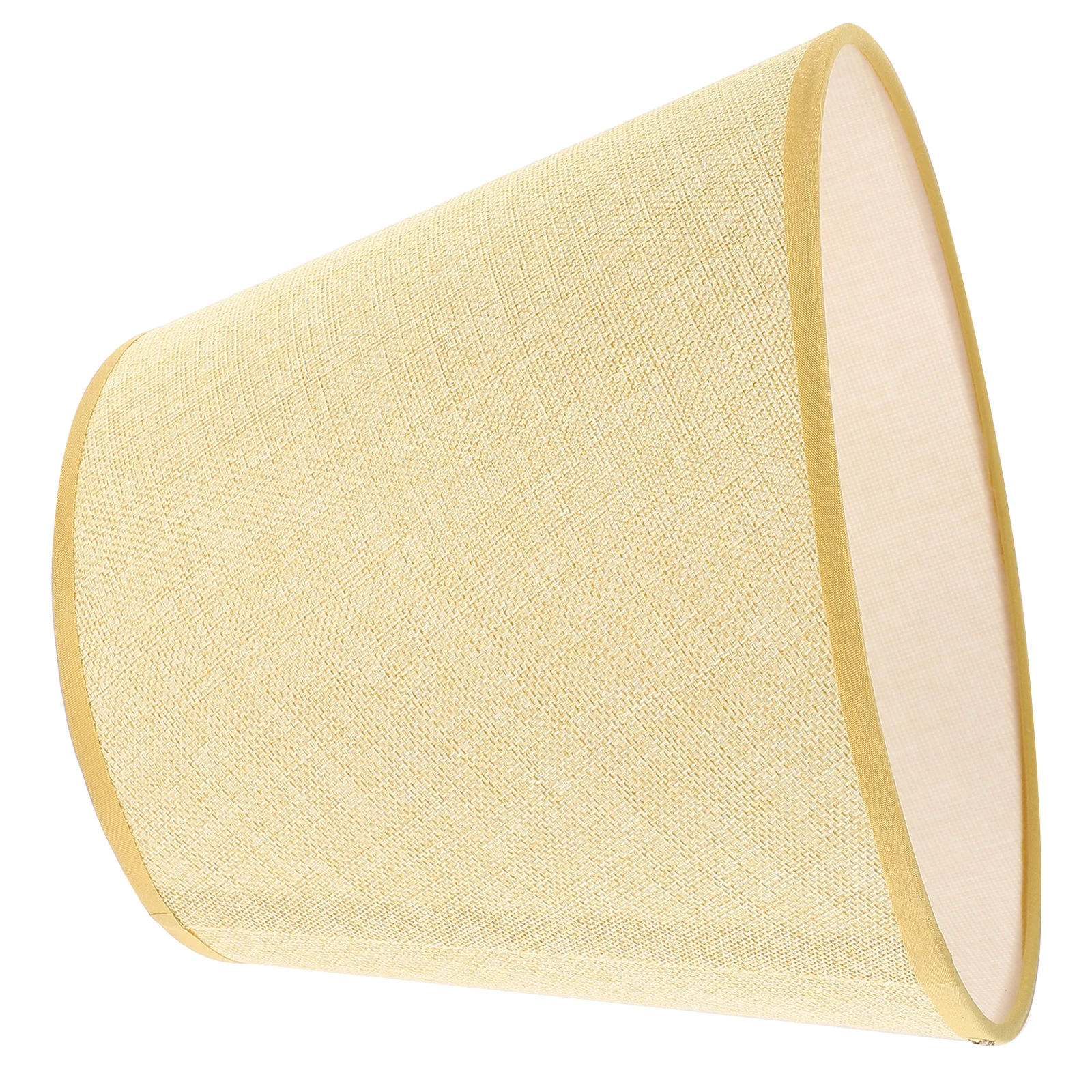 

Fabric Lampshade Replacement Warm Atmosphere Cloth Lamp Shade Table Bedside Accessories Durable Metal Lamp Shades Cover