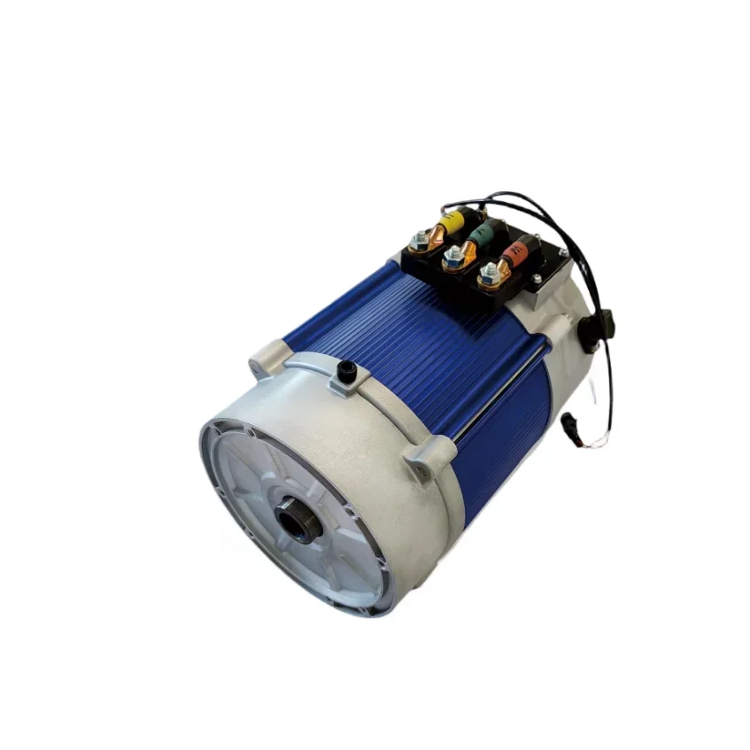 7.5kW 48V HP-IM Slot Hairpin Winding Flat Wire Motor AC Asynchronous Electric Motor for Golf Cart E-Vehicles ATV UTV Motorcycle
