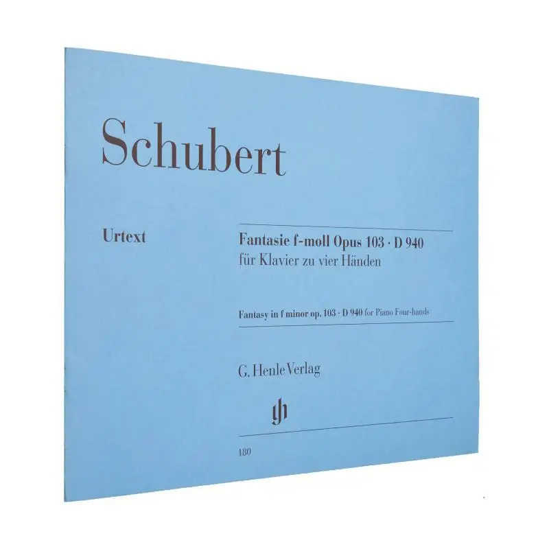 

HN180 Schubert Fantasy F Minor F Piano 4 мс Kahl Willi G Henle Verlag 9790201801803 Книга