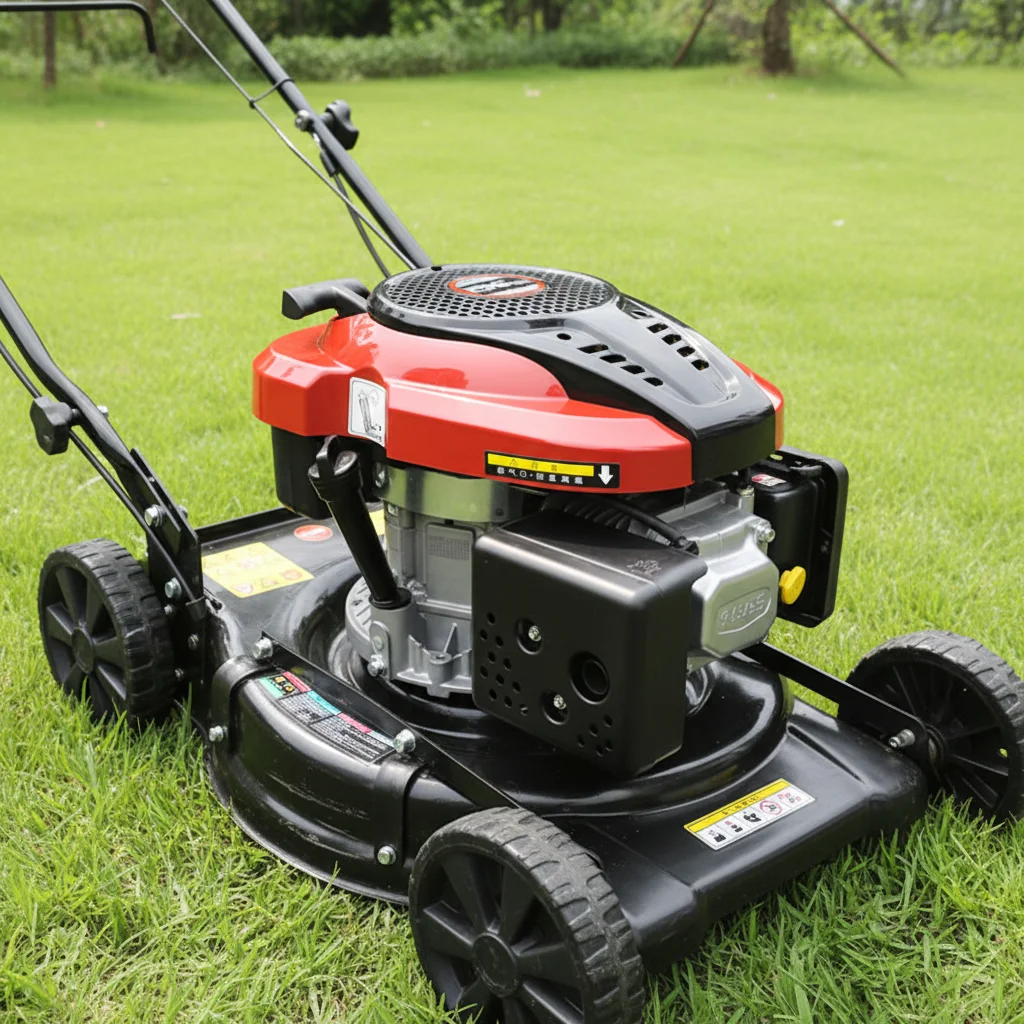 Single Cylinder Recoil Start Vertical Shaft 3.6KW Loncin 196CC 1P70FA  Engine