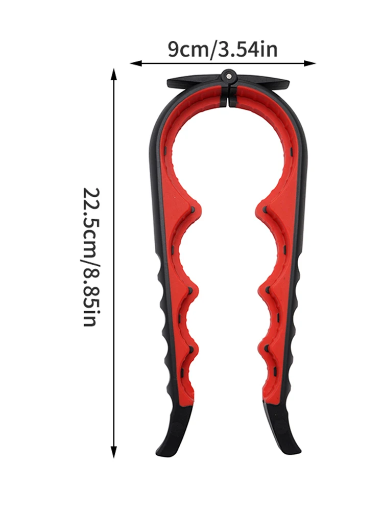 Dosenöffner Multifunktional Vier In Einem Getränkeflaschenverschluss Dreher Rutschfest Hohe Haltbarkeit Leichtes Drehmoment Flaschenöffner Dosenöffner Multifunktionaler 4-in-1 Öffner Rutschfestes Design Gummiöffner – Detail 5