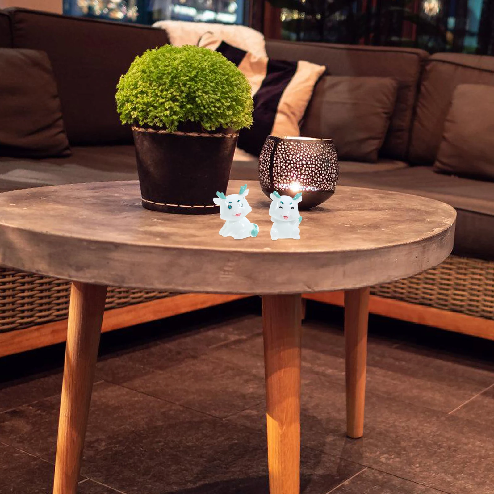 

4 шт. миниатюрные украшения, статуи и фигурки, фигурки из смолы, украшения для дома, крошечные