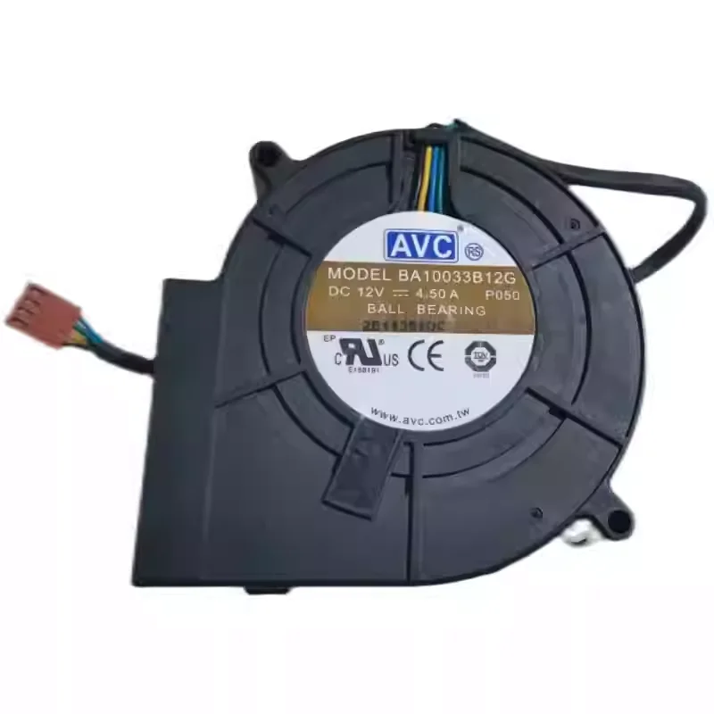 DC Blower Server Cooling Fan For For AVC BA10033B12G P050 97x97x33mm 12V 4.50A 4-wire Pwm Tempreture Control