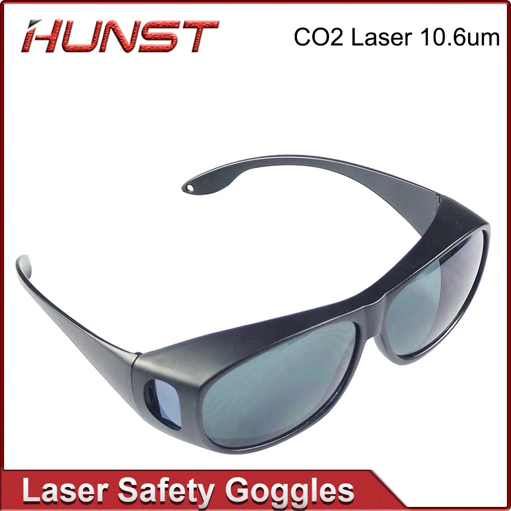 

HUNST CO2 OD6+ Laser Safety Glasses For Marking Cutting Machine Parts 10600nm Protective Eyewear Goggles