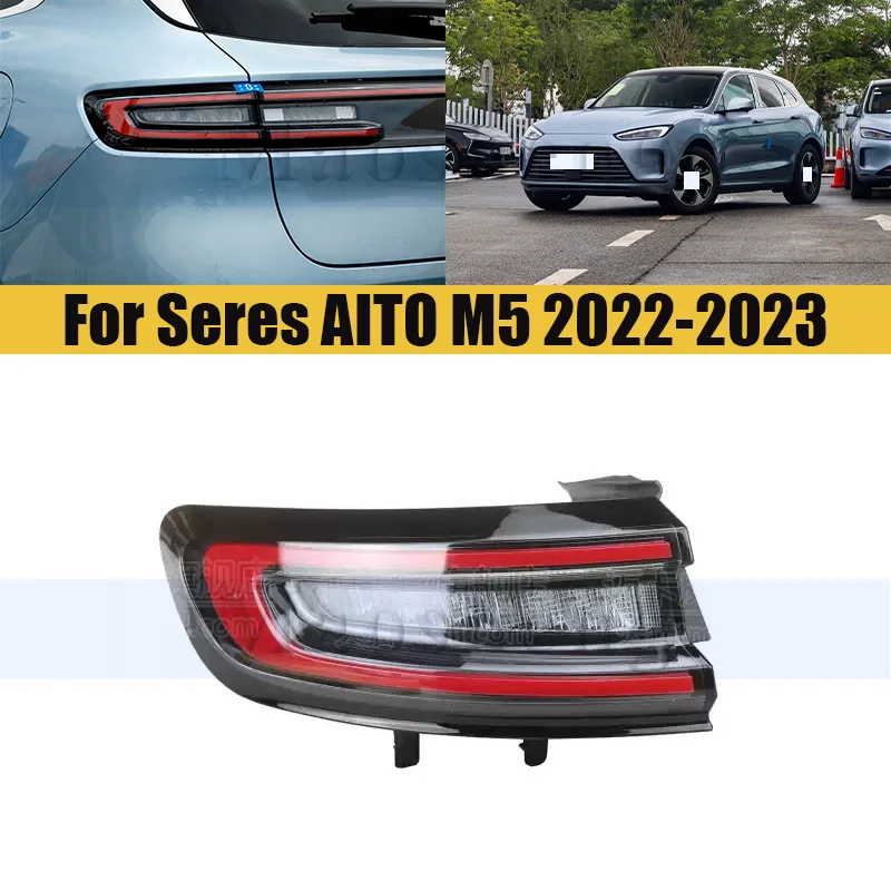 Rear Bumper Tail Light Tail Lamp For Seres AITO M5 2022-2023 Lamp Taillights Taillamps Brake Light