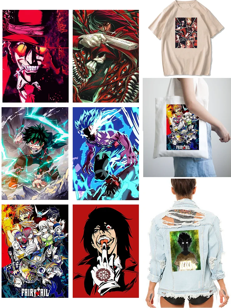 สติกเกอร์ไวนิล11นิ้วแผ่นกาวเทอร์โมอะนิเมะเฮลซิ่งยืดหยุ่นได้