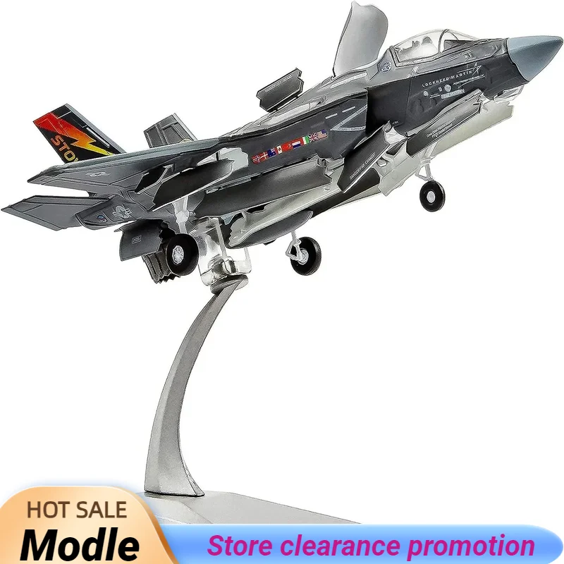 

New 1/72 F35B Lightning II Attack Fighter Metal Aircraft Model Display Aircraft Model Die-cast Aircraft Model for Collection