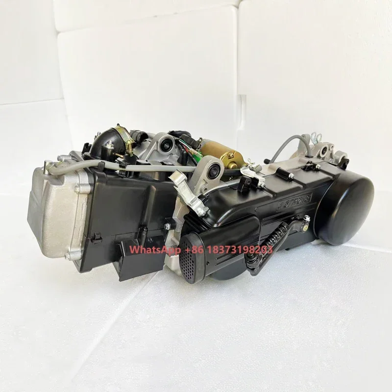 GY6 4-Stroke Engine Assembly, 125cc 150cc 180cc Air-Cooled for Motorcycle Scooter Go-Kart
