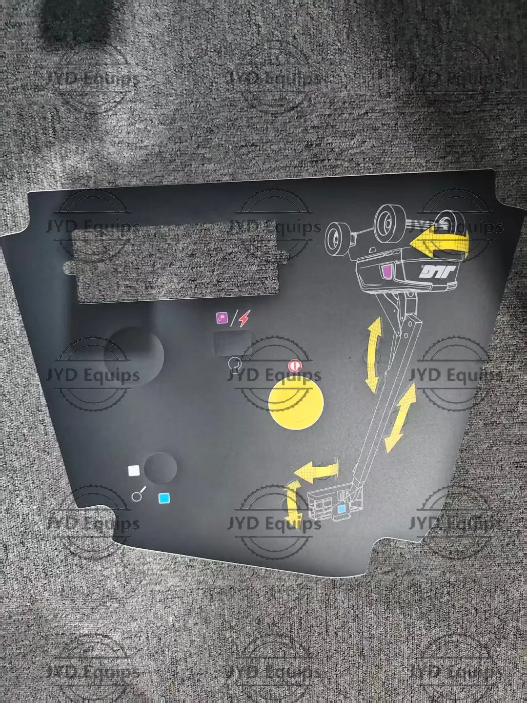 JLG PART 1001192776 1001192776G DECAL,GROUND CONTROL PANEL