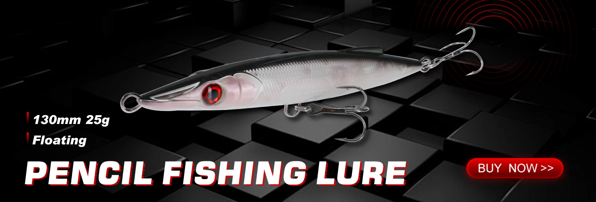 D1 Topwater Popper Angelköder, 90 mm, 18,8 g, schwimmender harter Köder mit Drillingshaken für Barsch, Hecht, Salzwasser, Süßwasser, Angelausrüstung DT4009 – Detail 1