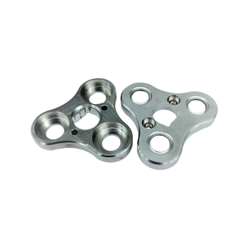 

Professional CNC Turning Steel Aircraft Parts Stainless Steel CNC Machined Triangle Connecting Piece