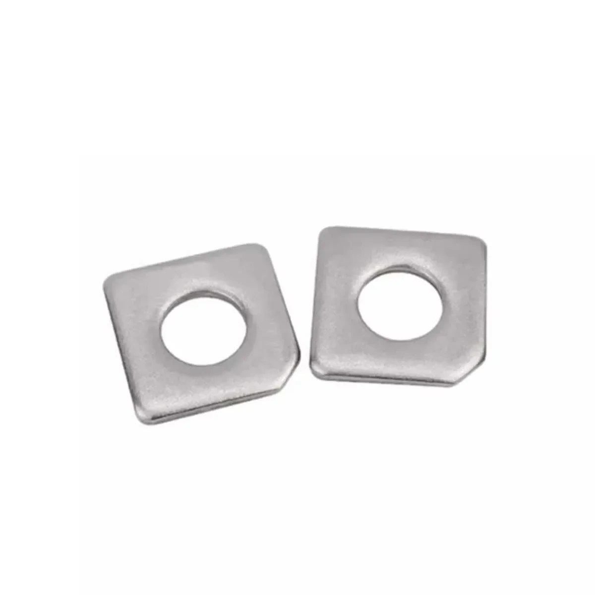 

304 Stainless Steel Square Diagonal Gasket, i-Shaped Steel Flat Gasket For Slag Steel, M8M10M12M16M18M20M