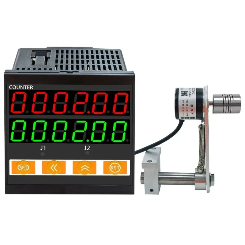 

Electronic Digital Display Forward and Reverse Addition and Subtraction Meters Intelligent Length Meter Counter Roller Type