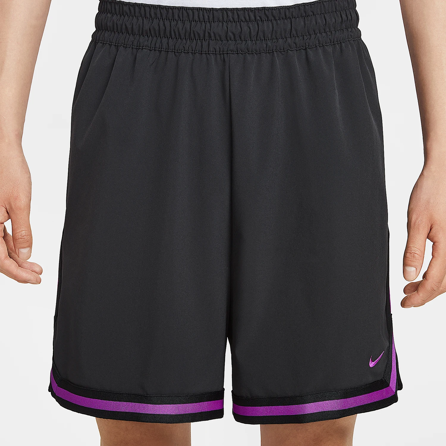 Pantaloncini da basket in tessuto Nike Dri-FIT originali da uomo FN2660-011