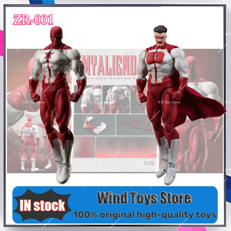 

Фигурка ZOOMRIG ZR-001 Omni-Man: Аниме-персонаж Invincible, статуэтка Марка Грейсона, ПВХ-модель, подвижные суставы, игрушка, подарок