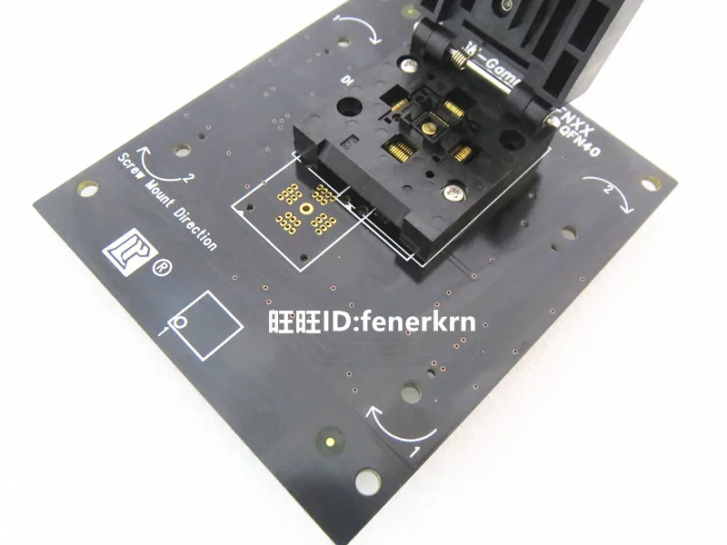 SU-6K-Gamma-QFN40 IC testing seat Test Socket test bench