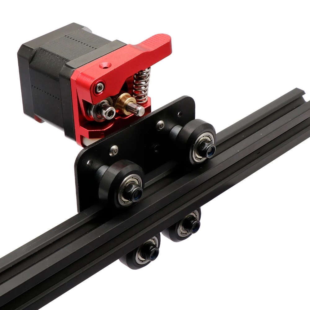 1 مجموعة ترقية أجزاء طابعة ثلاثية الأبعاد Ender5 مجموعة لوحة محرك المباشر سبائك الألومنيوم تصاعد الطارد محول أندر 5 أجزاء طابعة ثلاثية الأبعاد #1