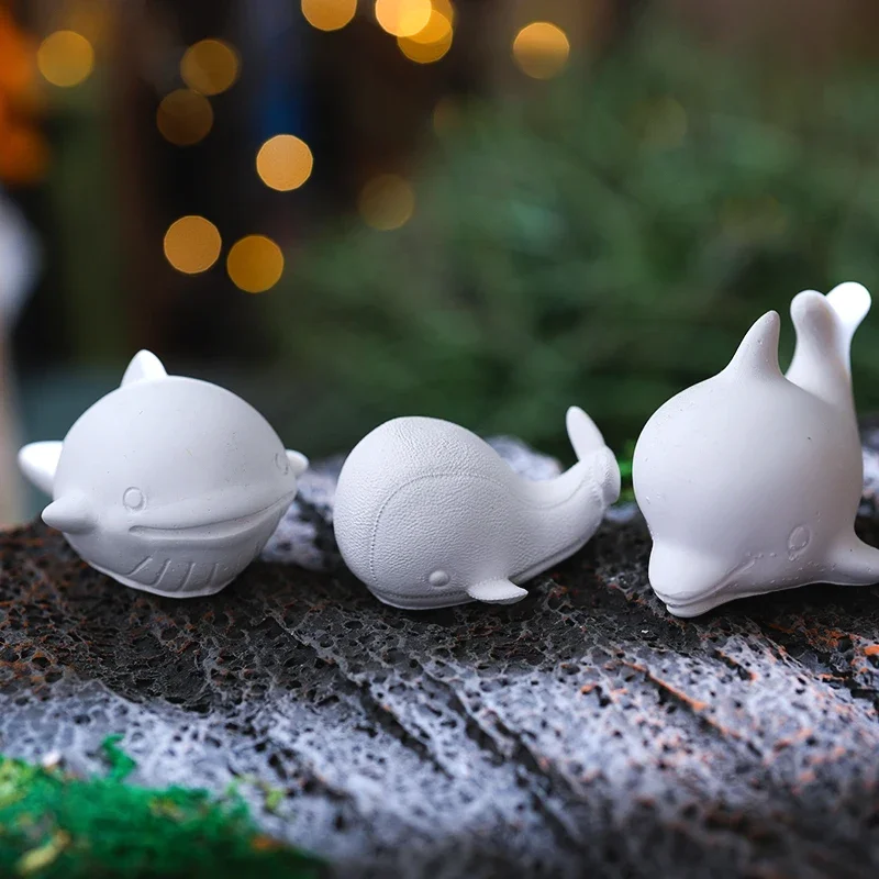 3d Dolphin Shaped Mold Silicone Seal Whale Form Candle Mould for Candle Making Supplies Gypsum Handmade Diy Home Decoration Tool
