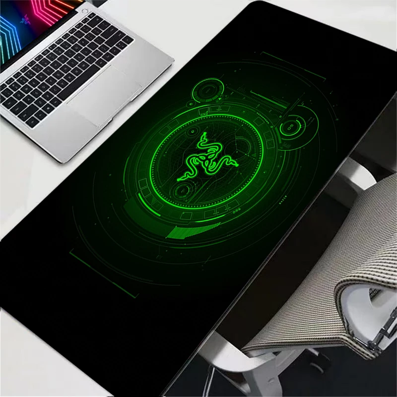 لوحة ماوس جديدة Razer Fashion Luxury Lockedge ملحقات ألعاب كبيرة ألعاب الكمبيوتر لوحة المفاتيح ماوس حصيرة مكتب لوحة الماوس لـ Csgo