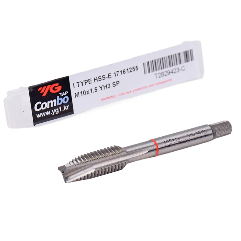 YG Multi-function Apex Tap HSS E M35 Cobalt M8 1.25 Thread Metric Spiral Pointed Machine Screw Taps for Stainless Steel