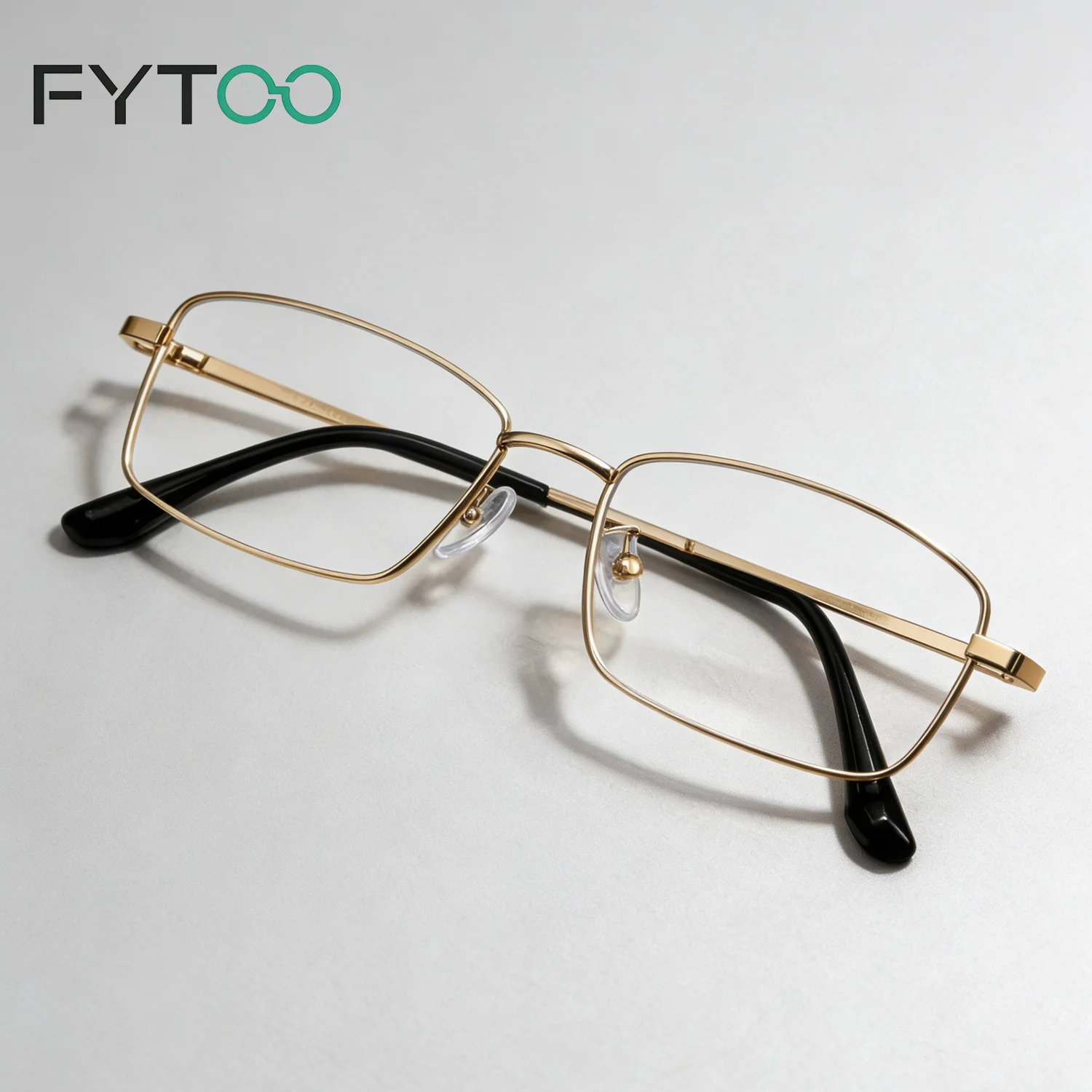 

Очки FYTOO Ultra-Light Titanium Rectangle Blue Light, прочные компьютерные очки, модный аксессуар Y8015