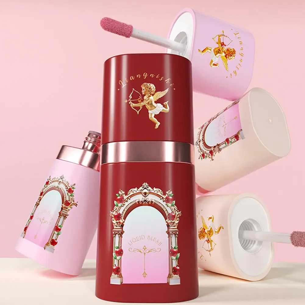 Aardbei Cupido Vloeibare Blush Langdurige Hydraterende Make-up Natuurlijke 5g Vloeibare Gemakkelijke Blusher Romige B0W8