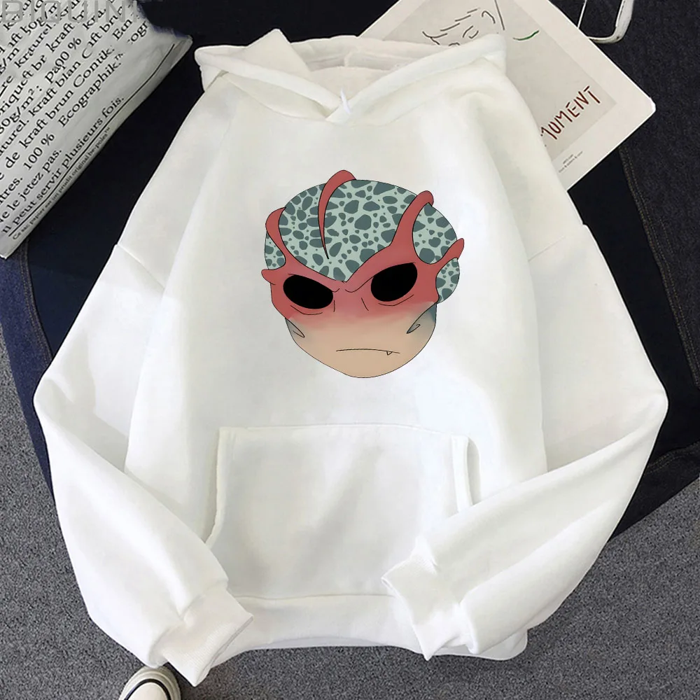 New Resident Alien Hoodies Women Men Graphic Vintage Kawaii Streetwear Pullovers Hooded Shirt Female Streetwear Sweatshirts Y2k