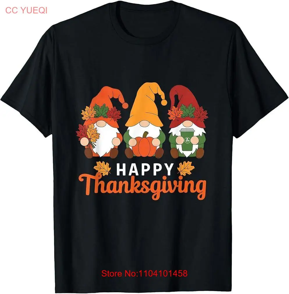 

Happy Thanksgiving Gnome Fall Autumn T-Shirt