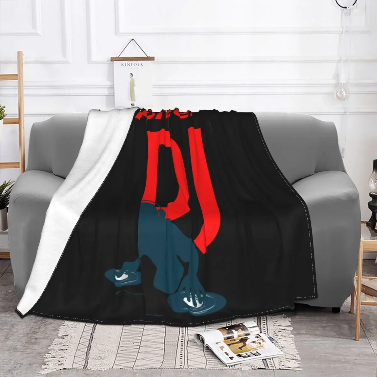 New Pioneer Pro Dj Music System Logo Mens Size 3Xl Science Music Promotion Cotton Interested Throw Blanket